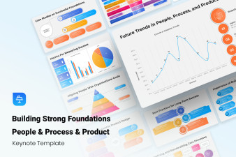Building Strong Foundations People & Process & Product Keynote Template